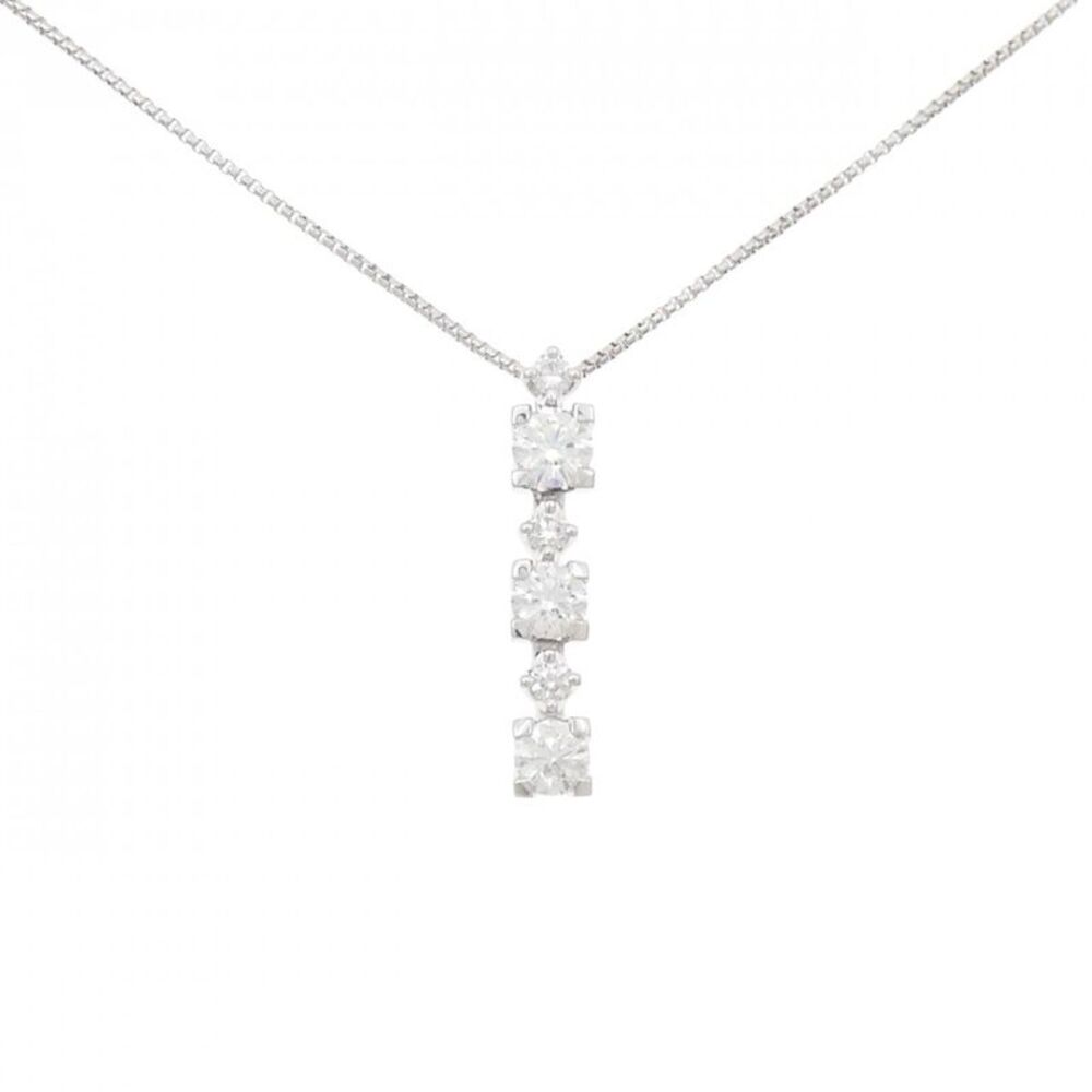 Tasaki Platinum Diamond Necklace